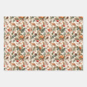 Elegantes rustikales Vintages Wald Geschenkpapier Set (Vorderseite 2)