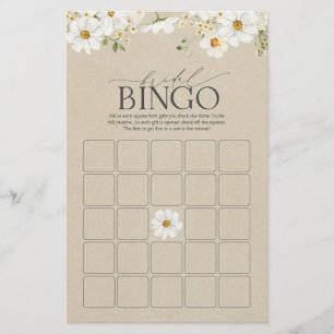 Elegantes Rustikales Wasserfarbenspiel Daisy Brida