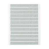 Elegantes Sage Green Stars Wraparound Address Labe (Bogen)