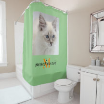 Elegantes Sage Orange Monogram Script Benutzerdefi