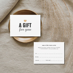 Elegantes sauberes Imitat Goldenes Herz