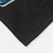 Elegantes Schachbrettspiel Fleecedecke (Ecke)