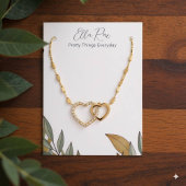 Elegantes, schicke Foliage Runway-Muster