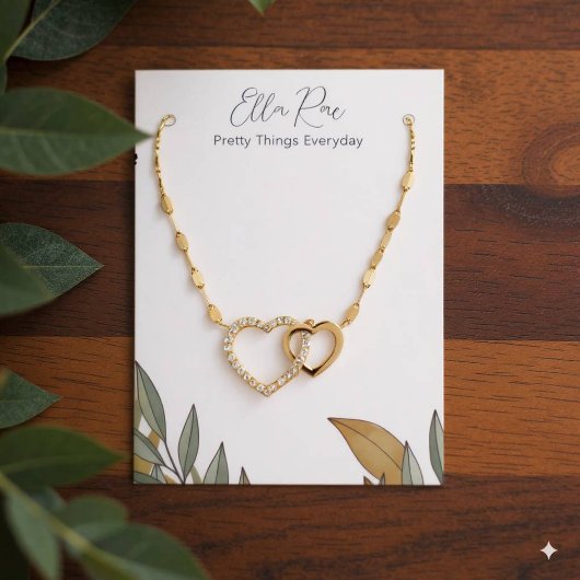 Elegantes, schicke Foliage Runway-Muster