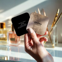 Elegantes schicke Gold, modernes, quadratisches Sc