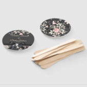 Elegantes, schicke Hochzeitsprogramm für Flora und Fächer (Non-assembled)