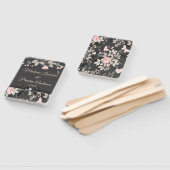 Elegantes, schicke Hochzeitsprogramm für Flora und Fächer (Non-assembled)