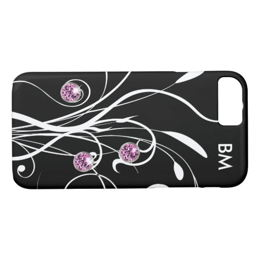 Elegantes schillerndes Bling Case-Mate iPhone Hülle (Rückseite (Horizontal))