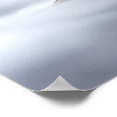 Elegantes Schloss auf den Mystischen Gipfeln AI Ge Poster (Ecke)