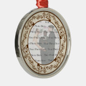 Elegantes Schmetterling Rundsilber Ornament Aus Metall (Rechts)