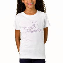 Elegantes Schmetterling-Shirt | Minimalistisches T