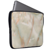 elegantes, schönes Marmor Laptopschutzhülle (Vorne Rechts)