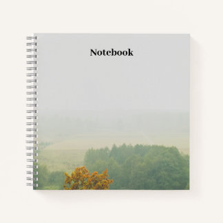 Elegantes Schönes Natur Notizbuch