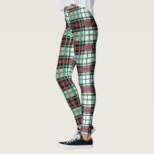 Elegantes schottisches Kulturerbe Kariert Tartan M Leggings (Links)