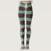 Elegantes schottisches Kulturerbe Kariert Tartan M Leggings (Vorderseite)