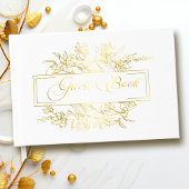 Elegantes Schriftzeichen Gästebuch