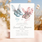 Elegantes Schuhgeschlecht: Party für Jungen oder M Einladung