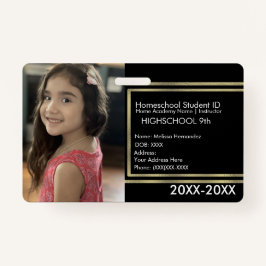 Elegantes Schulungshotel ID Black Gold Ausweis