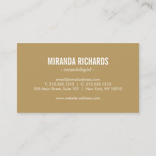 Elegantes Schwarz-Flora-Muster Schönheit II Visitenkarte (Rückseite)