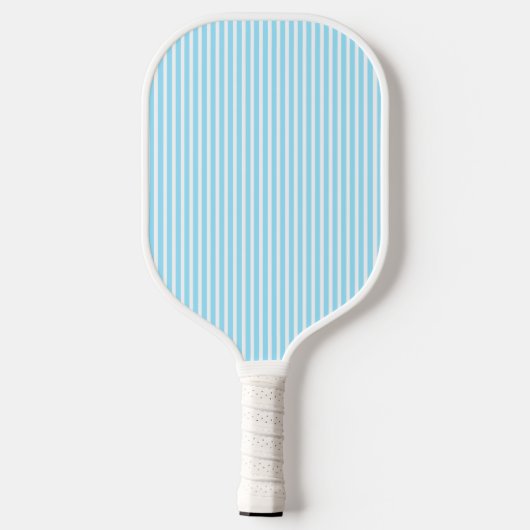 Elegantes, schwarz gestreiftes Monogramm-Picklebal Pickleball Schläger (Rückseite)