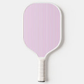 Elegantes, schwarz gestreiftes Monogramm-Picklebal Pickleball Schläger (Rückseite)