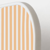 Elegantes, schwarz gestreiftes Monogramm-Picklebal Pickleball Schläger (Linke Seite)