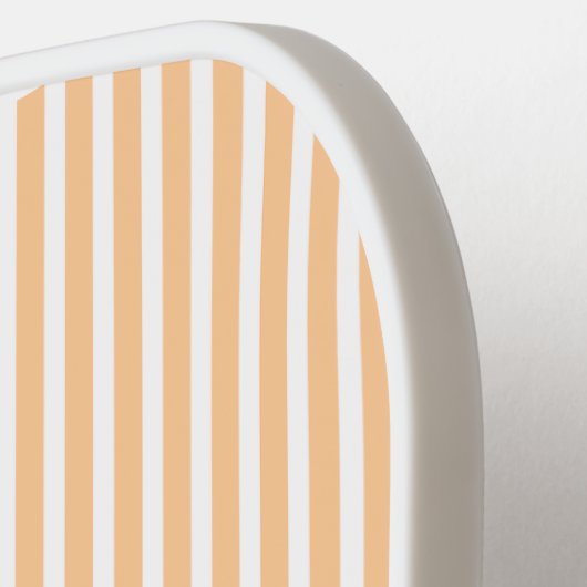 Elegantes, schwarz gestreiftes Monogramm-Picklebal Pickleball Schläger (Linke Seite)