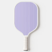 Elegantes, schwarz gestreiftes Monogramm-Picklebal Pickleball Schläger (Rückseite)