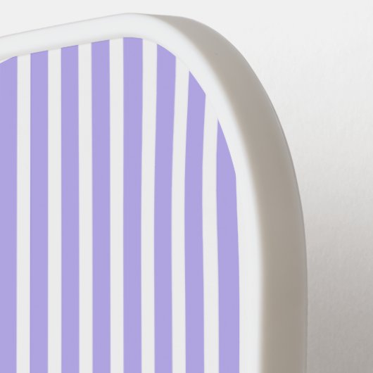 Elegantes, schwarz gestreiftes Monogramm-Picklebal Pickleball Schläger (Linke Seite)