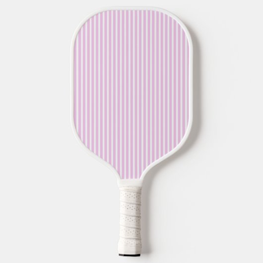 Elegantes, schwarz gestreiftes Monogramm-Picklebal Pickleball Schläger (Rückseite)