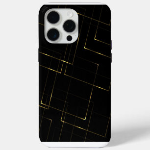 Elegantes Schwarz & Gold Marmor Case-Mate iPhone Hülle