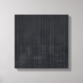 Elegantes Schwarz Grau rustikale Faser gestreift a Leinwanddruck