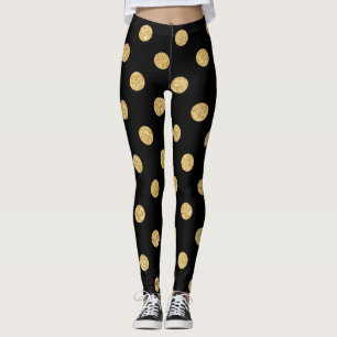 Elegantes Schwarz-und Leggings