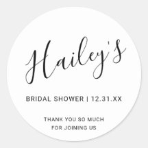 Elegantes Schwarz-Weiß-Brautparty