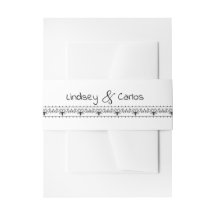 elegantes Schwarz-Weiß-Design