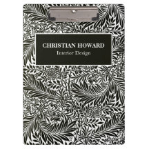 Elegantes Schwarz-Weiß-Foliage-Geschäft