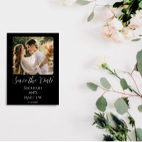 Elegantes Schwarz-Weiß-Foto