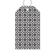 Elegantes Schwarz-Weiß-Geometrie-Muster