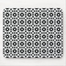 Elegantes Schwarz-Weiß-Geometrie-Muster