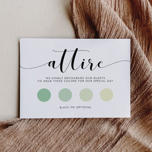 Elegantes Schwarz-Weiß-Hochzeitskleid Begleitkarte