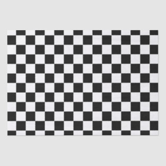 Elegantes Schwarz-Weiß-Karton Seidenpapier