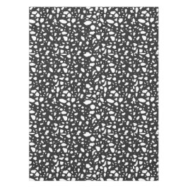 Elegantes Schwarz-Weiß-Muster | Modern Tischdecke