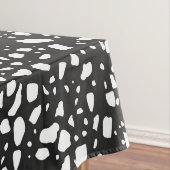 Elegantes Schwarz-Weiß-Muster | Modern Tischdecke (Beispiel)