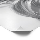 Elegantes Schwarz-Weiß-Portrait Foto Printing (Ecke)