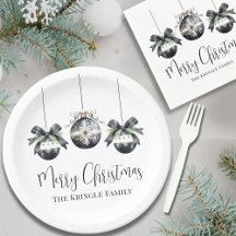 Elegantes Schwarz-weißes Party