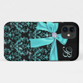 Elegantes schwarzes Case-Mate iPhone hülle (Rückseite (Horizontal))