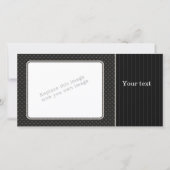 Elegantes schwarzes Design (Vorderseite)