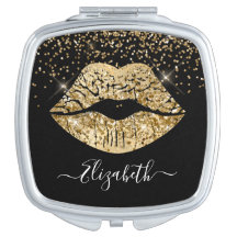 Elegantes Schwarzes Glitzer Mono