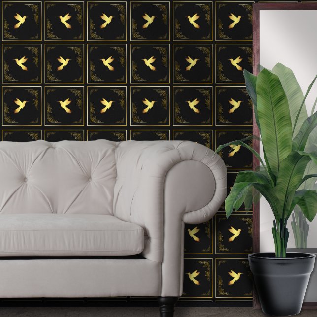 Elegantes Schwarzes Gold Tapete (Von Creator hochgeladen)