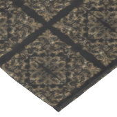 Elegantes Schwarzes Gold Tischdecke (Schrägansicht)